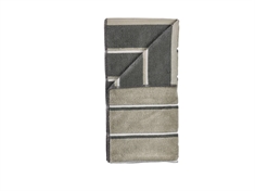 Towel - 100% cotton - Zone Denmark Sauna - Striped Olive